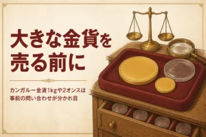 カンガルー金貨1kgの買取を解説する記事のアイキャッチ